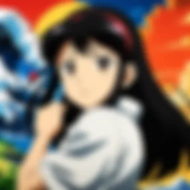 The Evolution of Anime Cinema A collage of key anime films illustrating the evolution of anime cinema over the years.