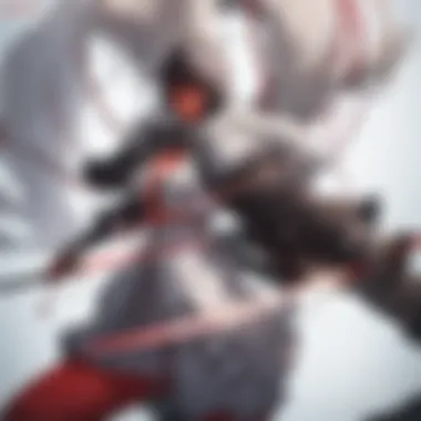 Iconic Katana of Afro Samurai Samurai holding katana with red and gold details
