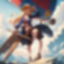 The iconic Straw Hat Pirates flag symbolizing adventure and freedom