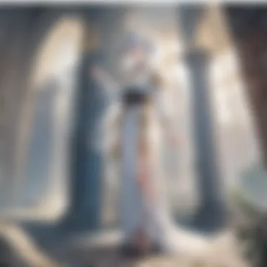 Ancient Scroll Depicting the Legends of the Castle
