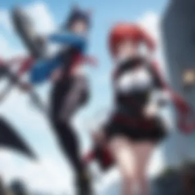 Adrenaline Rush Action Action-packed sequence from an anime series