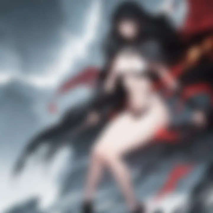 A dramatic scene depicting the clash between light and darkness in Berserk.