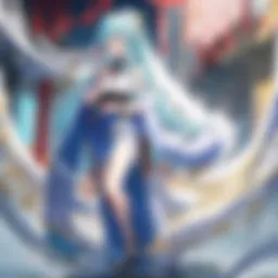 Intricate Anime Character Design