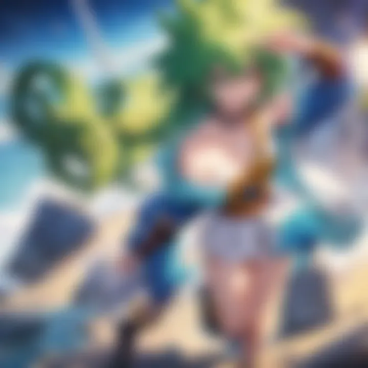 A visual representation of Broly's relationship with other characters