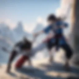 Mystical Samurai Warrior in Action