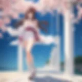 Mystical portrayal of a cherry blossom tree in Clannad English Dubbed