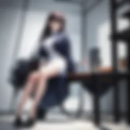 A thrilling scene from Case Closed showcasing the series' unique art style