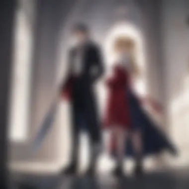 Artistic portrayal of the emotional depth found in the series