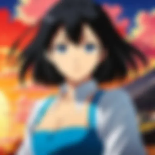 An engaging scene from a popular anime series showcasing vibrant animation.