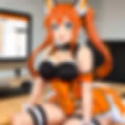 Visual representation of a Crunchyroll outage scenario