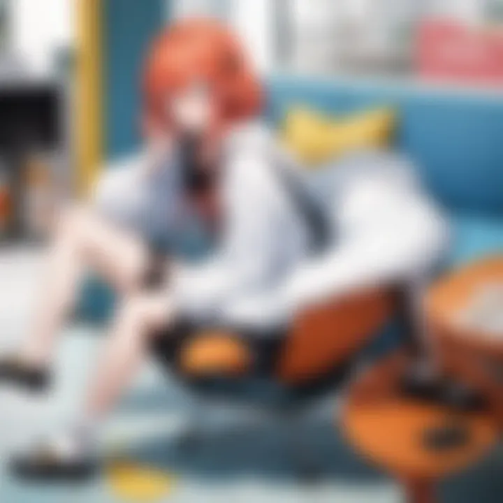 A collage of fan interactions and community events centered around anime
