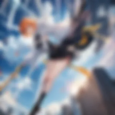 Main Characters in Action One Punch Man Main Characters in Action