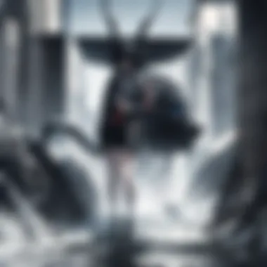 Close-up of a cryptic symbol in Crawlers Movie