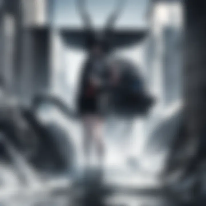 Close-up of a cryptic symbol in Crawlers Movie