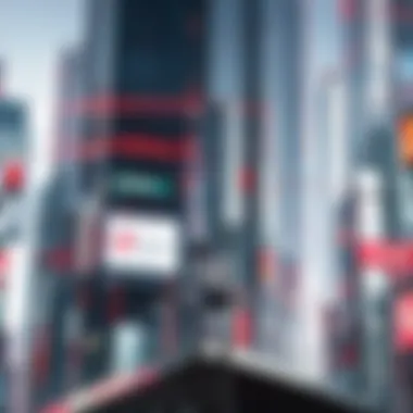 Intriguing Tokyo Cityscape Illustration Dark Tokyo Cityscape