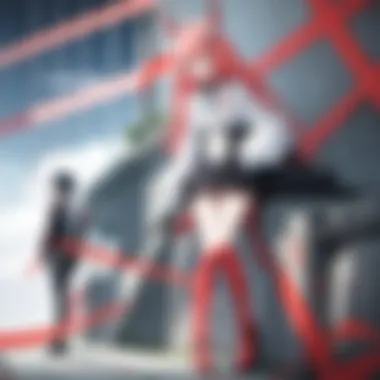 Cultural Impact of Darling in the Franxx A visual representation of the cultural impact and significance of the series Darling in the Franxx.