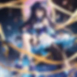 Key visual of Date a Live showcasing main characters