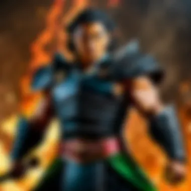 Clash of Titans: Slayer vs. Demon A dramatic confrontation between a demon and a slayer