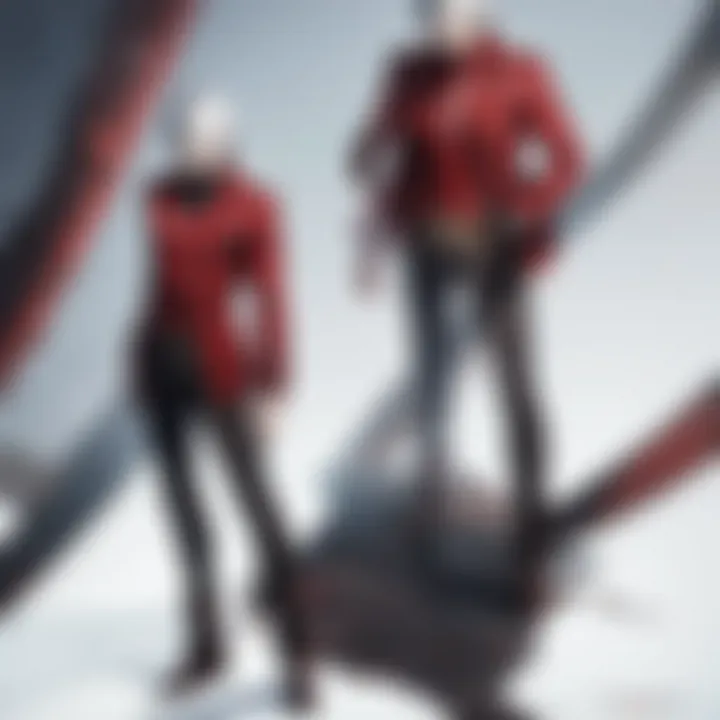 Character evolution of Dante throughout the series