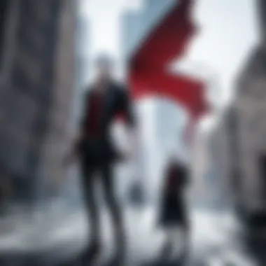 Exploring Dark Themes Artistic representation of the anime's dark themes