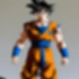 The iconic transformation of Goku in Dragon Ball Kai