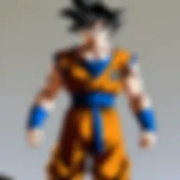 The iconic transformation of Goku in Dragon Ball Kai