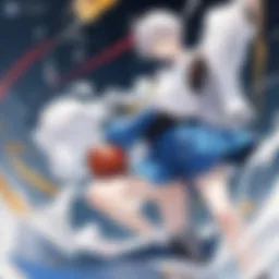 Dynamic Character Interactions in Kuroko no Basket Manga