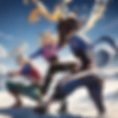 Dynamic Dueling Scenes in JoJo's Steel Ball Run