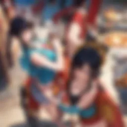 Epic showdown between iconic One Piece characters
