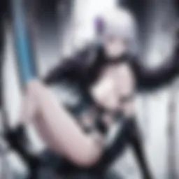 Ethereal Anime Artwork of Death Parade Characters