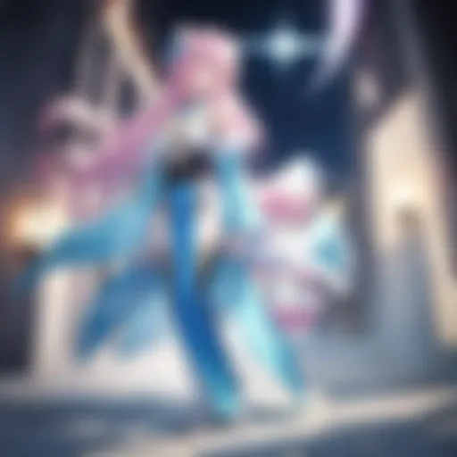 Ethereal aura surrounding characters in Koikimo English dub