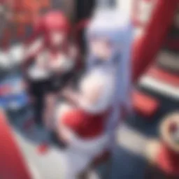 Ethereal Beauty of High School DxD Characters