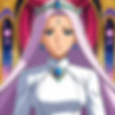 Character Conflict in Psychic Princess A dramatic moment highlighting character conflict