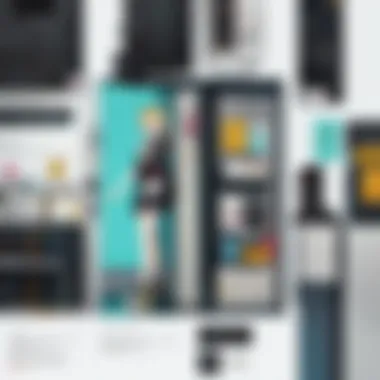 A vibrant fan gathering with Vocaloid posters as the focal point