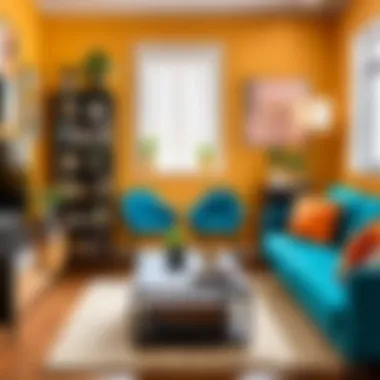 Stylish Arrangement of Budget-Friendly Decor Budget-friendly anime decor items displayed in a stylish arrangement