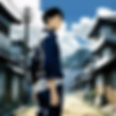 The Societal Landscape of Ajin An evocative landscape representing the world of Ajin, emphasizing the societal themes interwoven in the narrative.