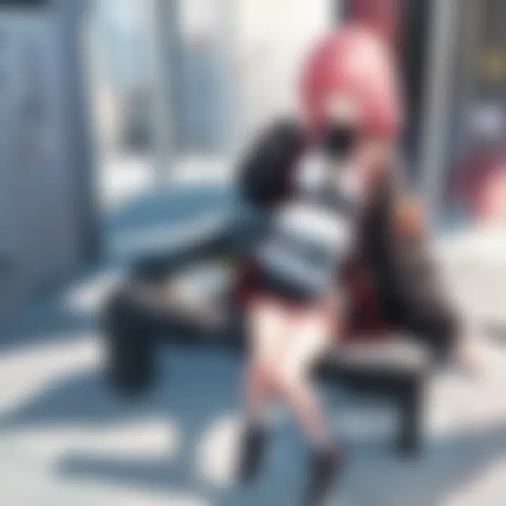 Community interaction in online anime gaming