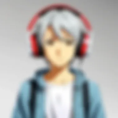 Close-up of headphone technical specifications displayed on a sleek background.
