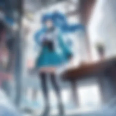 Artistic depiction of a mythical creature from a popular anime series