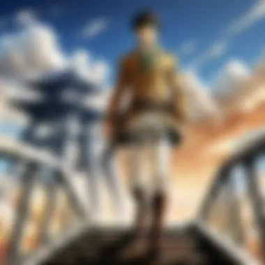 Navigating Platforms: Your AOT Gateway An illustration showcasing different online platforms for reading the AOT manga.
