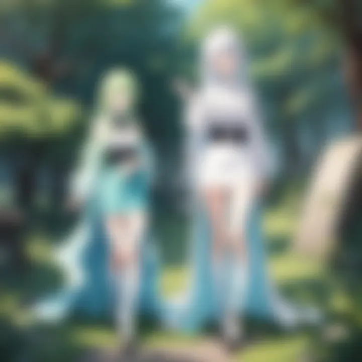 Ethereal and enchanting artwork of a magical forest