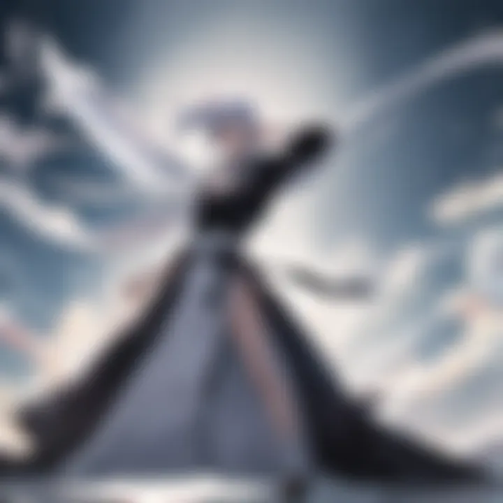 The vivid world of Soul Society depicted in Bleach
