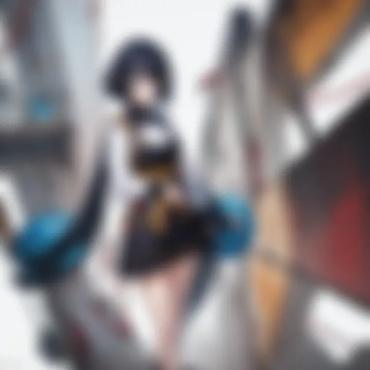 Detailed depiction of various manga art styles and techniques