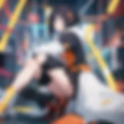 A vibrant selection of anime titles showcasing Crunchyroll's diverse catalog