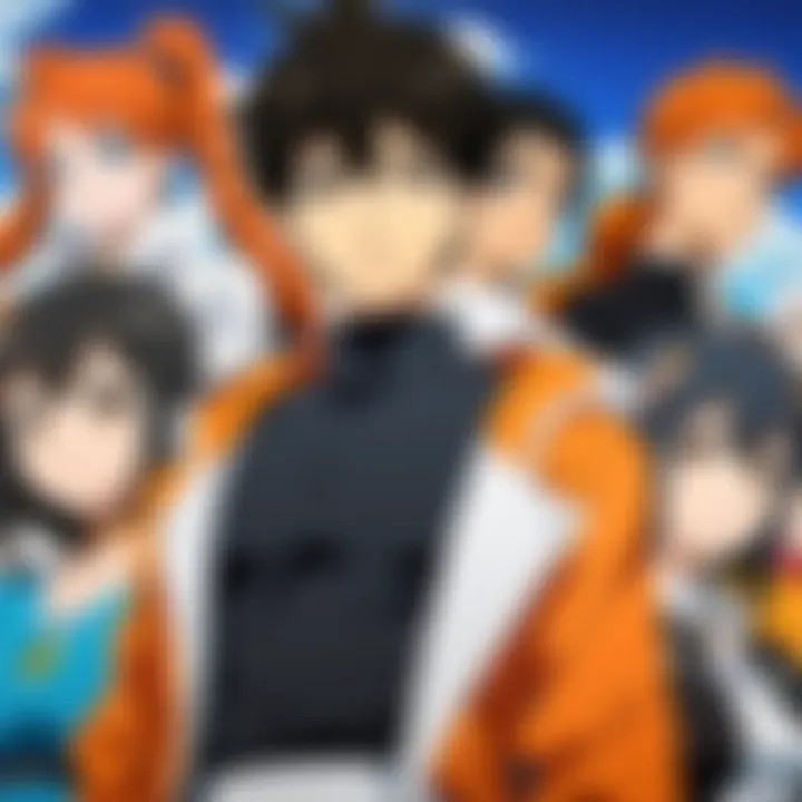 Synchronized viewing on a computer screen with anime characters.