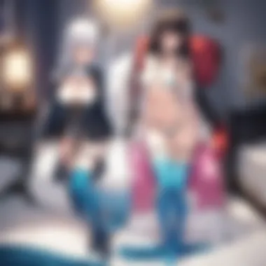 Intricate Artwork of Dakimakura Inner A beautifully designed dakimakura inner showcasing intricate artwork.