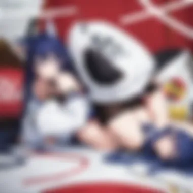 Close-up of various fabrics used in dakimakura production.