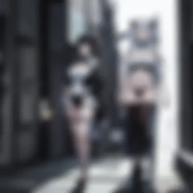 High Stakes in Death Parade A captivating moment from the anime showcasing the game's high stakes.