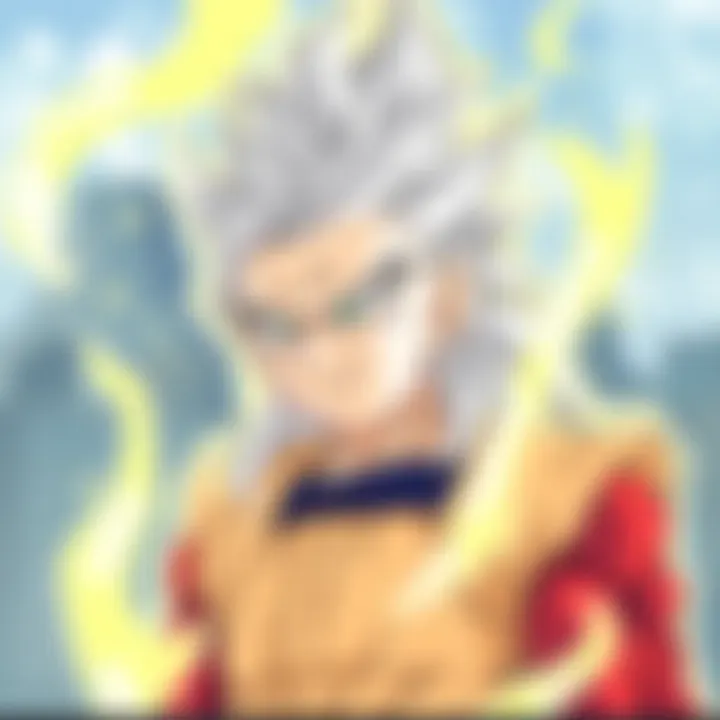 Character development moments showcasing key figures from the manga