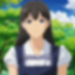 Character portrait of Tohru Honda from Fruits Basket